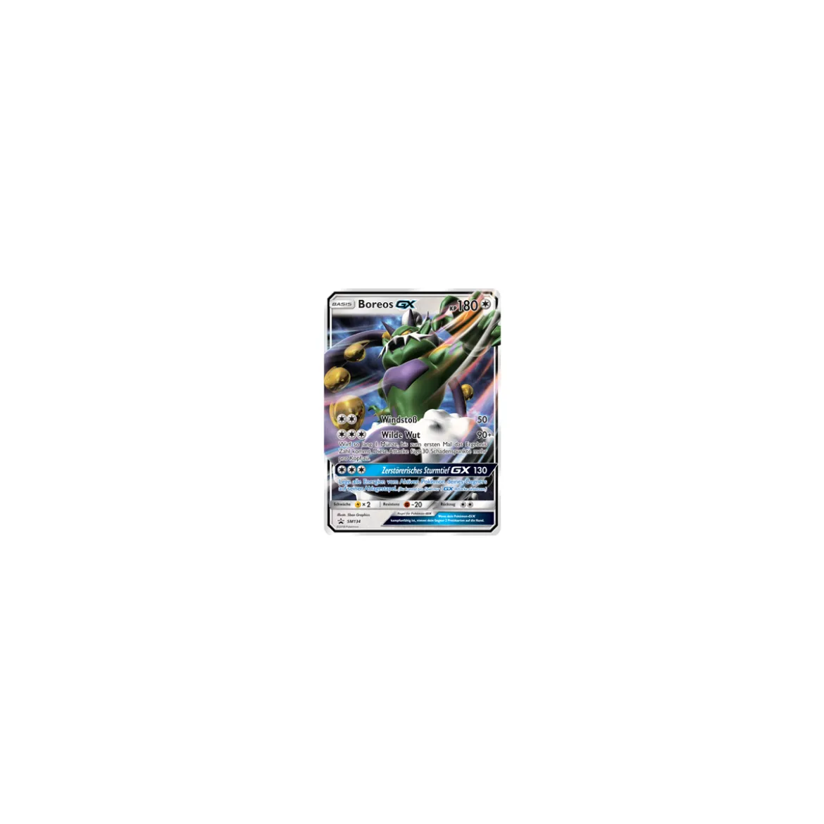 Boreos Pokémon-GX SM134 PROMO