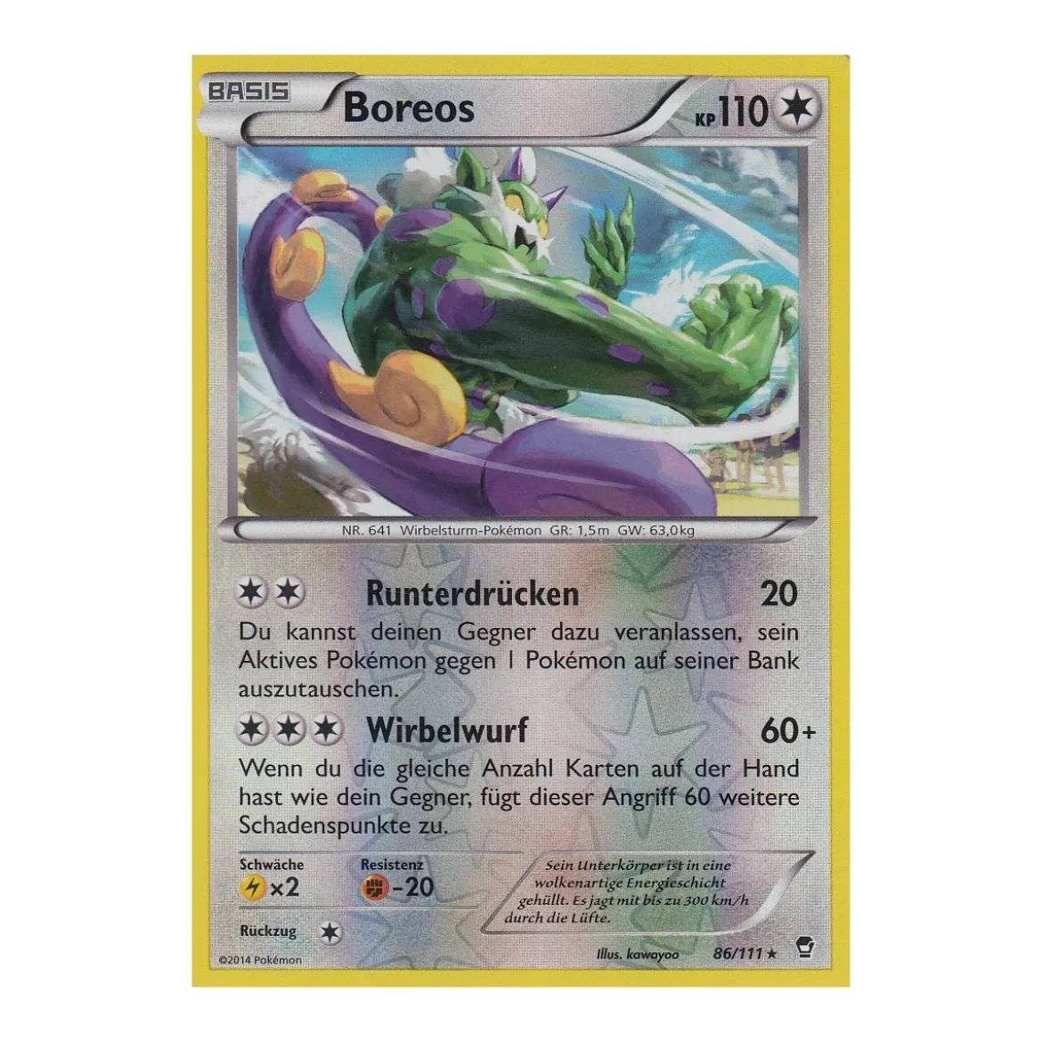 Boreos 086/111 REVERSE HOLO