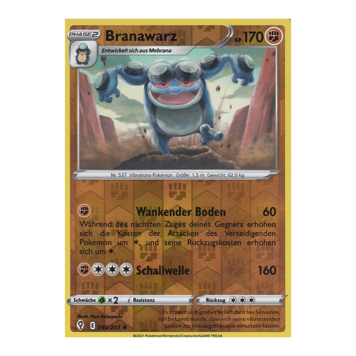 Branawarz 090/203 REVERSE HOLO