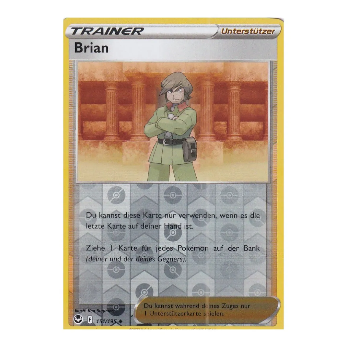 Brian 151/195 REVERSE HOLO