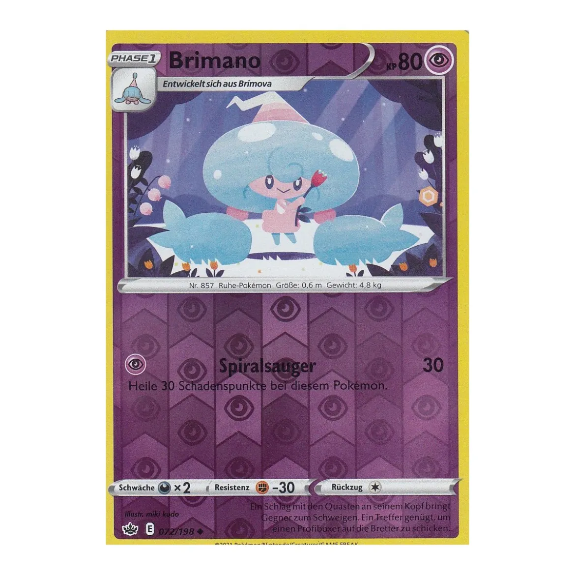 Brimano 072/198 REVERSE HOLO