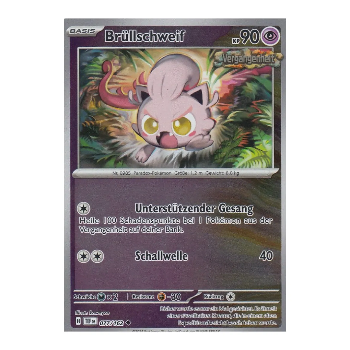 Brüllschweif 077/162 REVERSE HOLO
