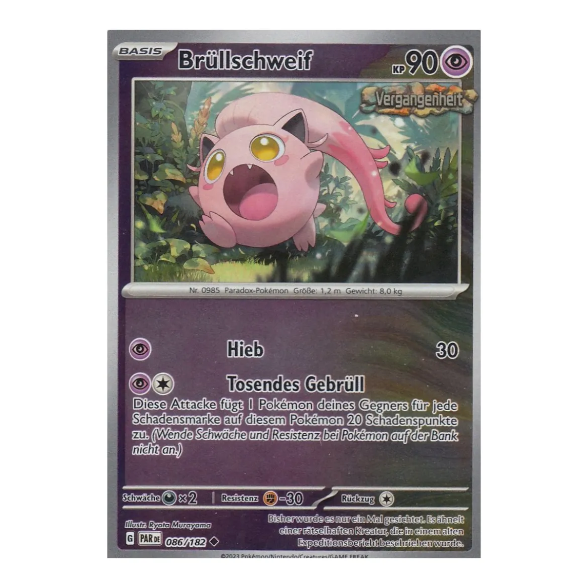 Brüllschweif 086/182 REVERSE HOLO