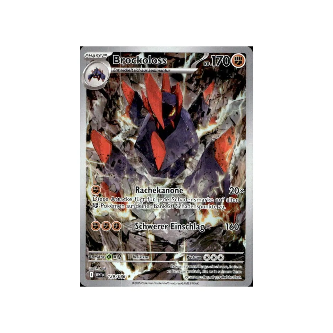 Brockoloss 129/086 Illustration Rare
