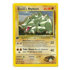 Brock's Rhyhorn BESPIELT