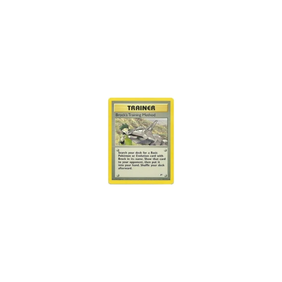 Brock's Training Method 106/132 1. Edition BESPIELT