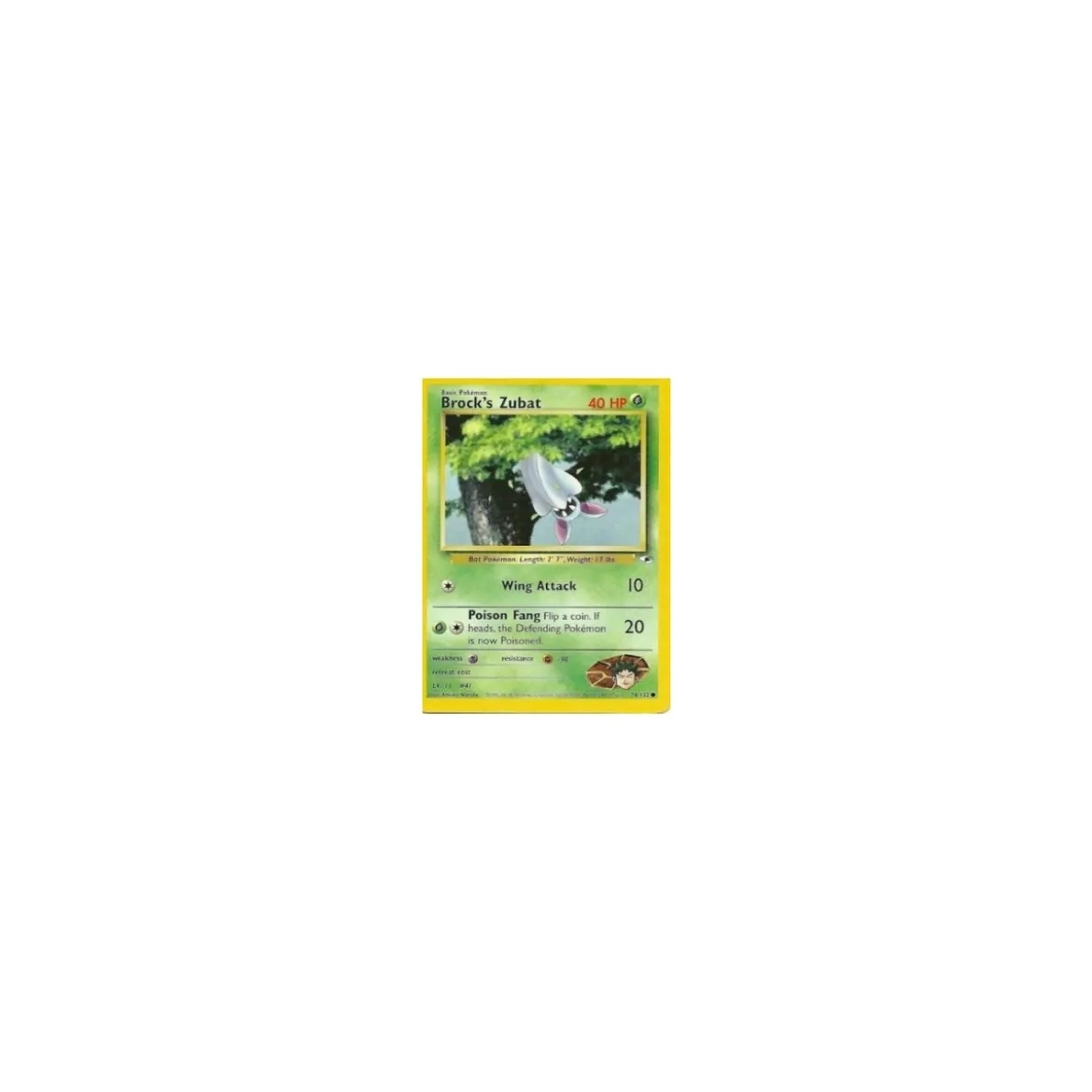 Brock's Zubat 74/132 BESPIELT