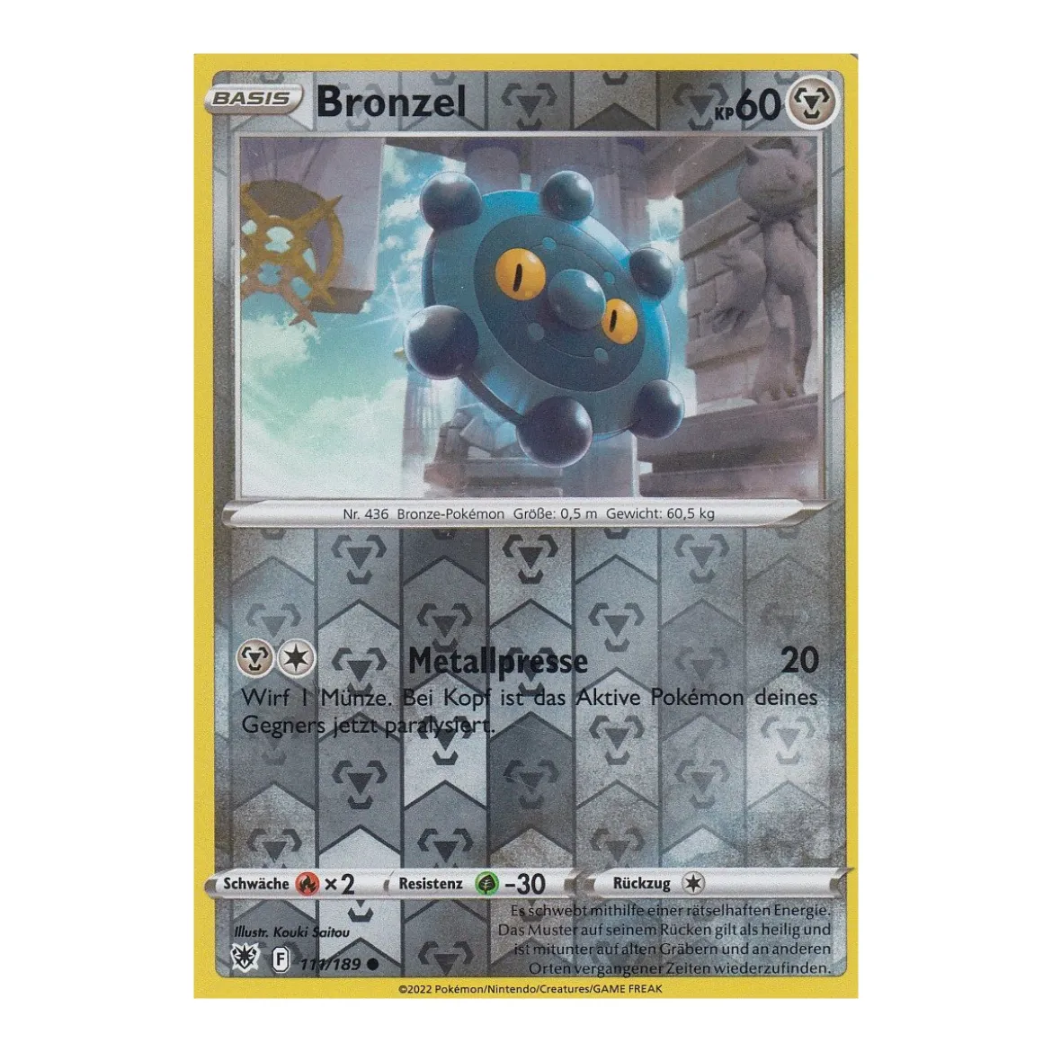 Bronzel 111/189 REVERSE HOLO