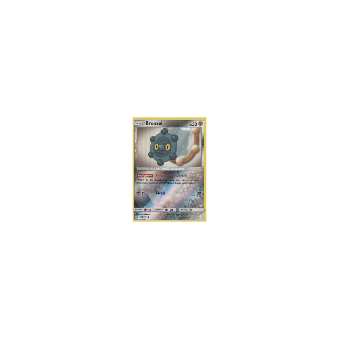 Bronzel 100/181 REVERSE HOLO