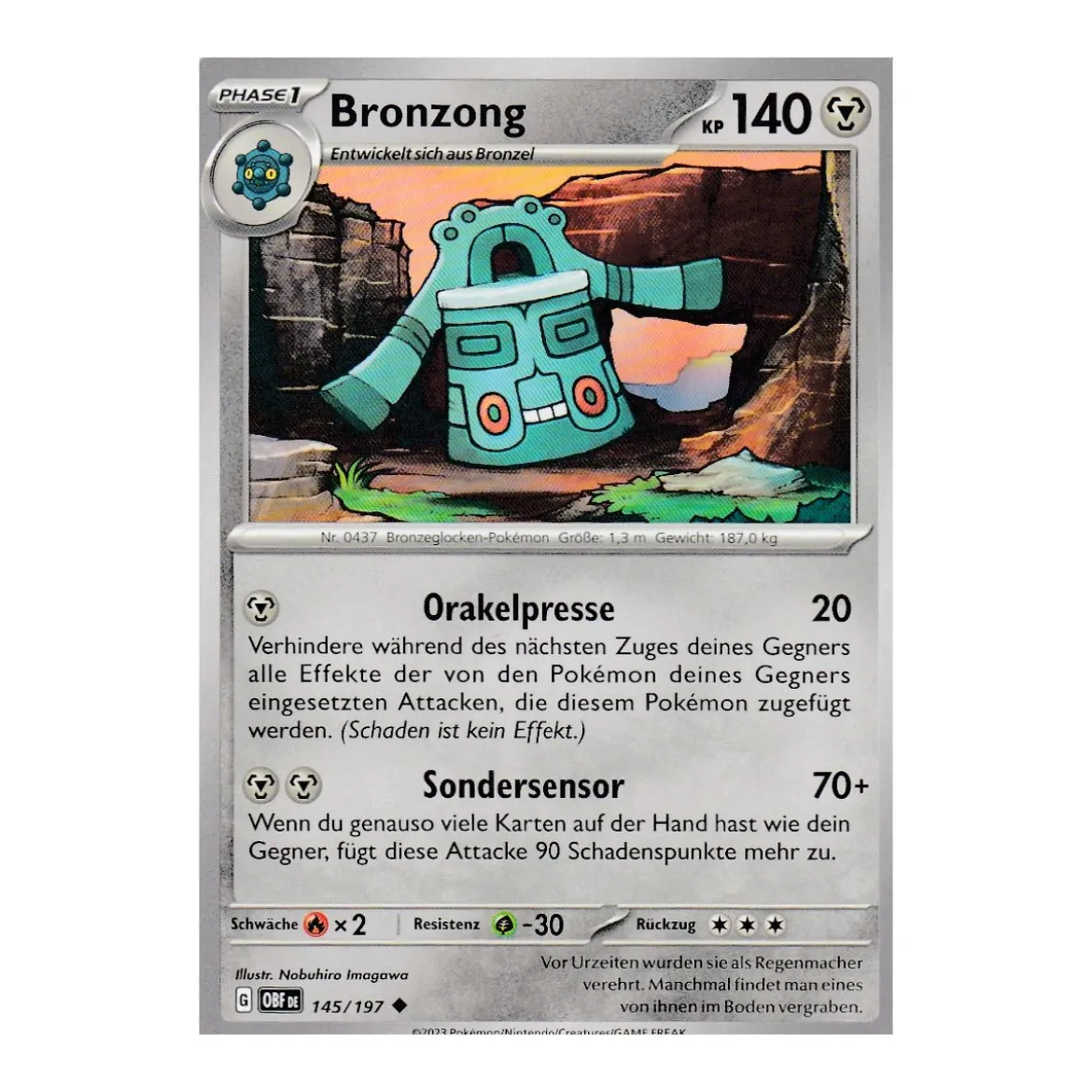 Bronzong 145/197