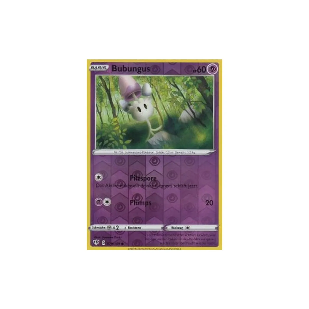 Bubungus 079/189 REVERSE HOLO