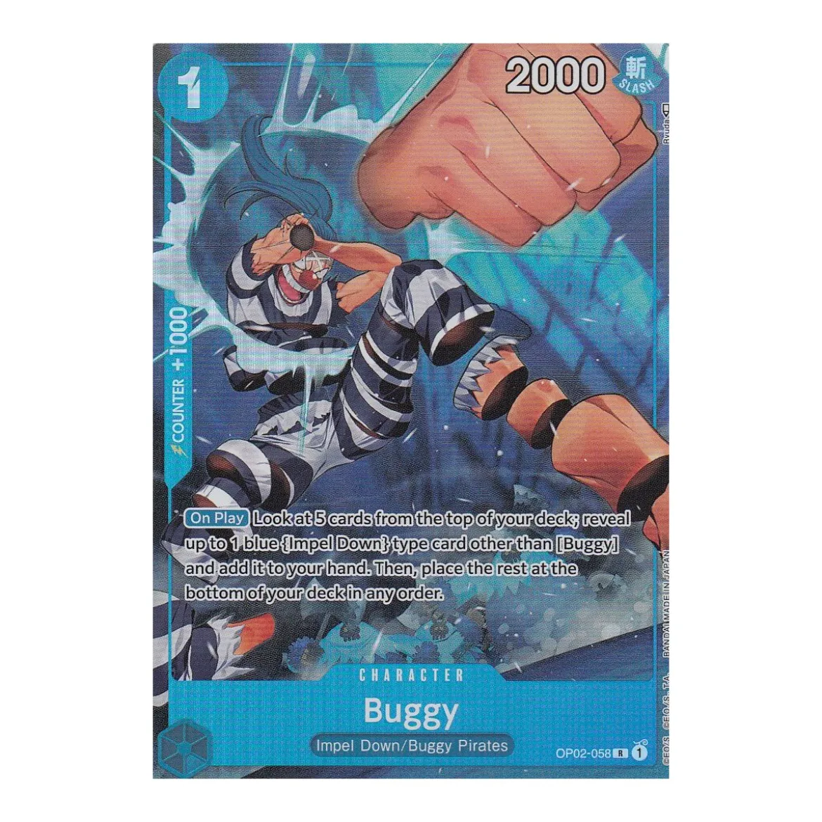 Buggy Alternate Art (Parallel Rare)