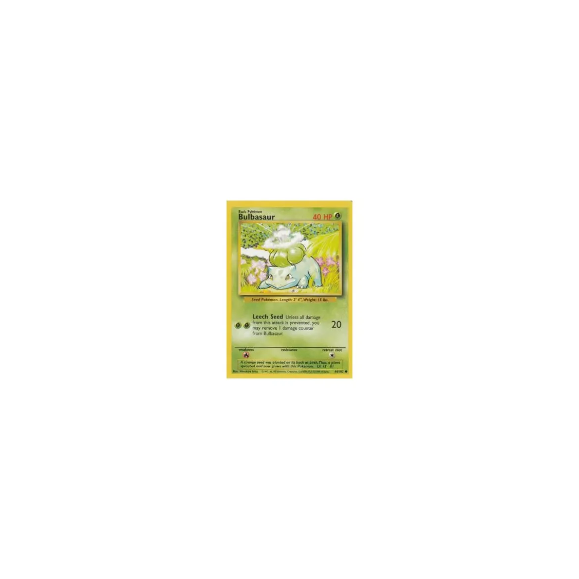 Bulbasaur 44/102