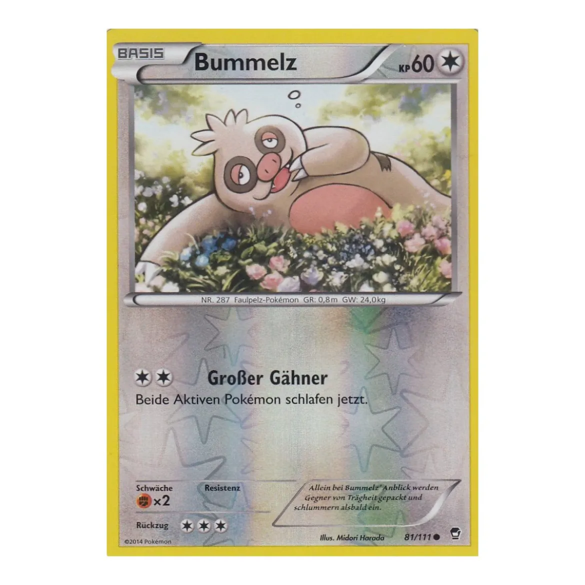 Bummelz 081/111 REVERSE HOLO