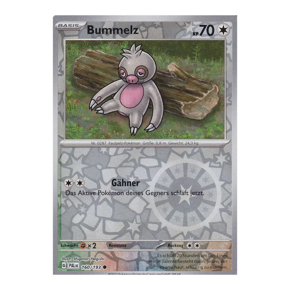 Bummelz 160/193 REVERSE HOLO