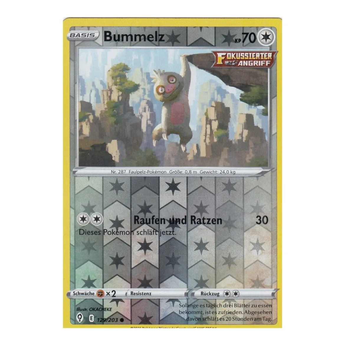Bummelz 129/203 REVERSE HOLO