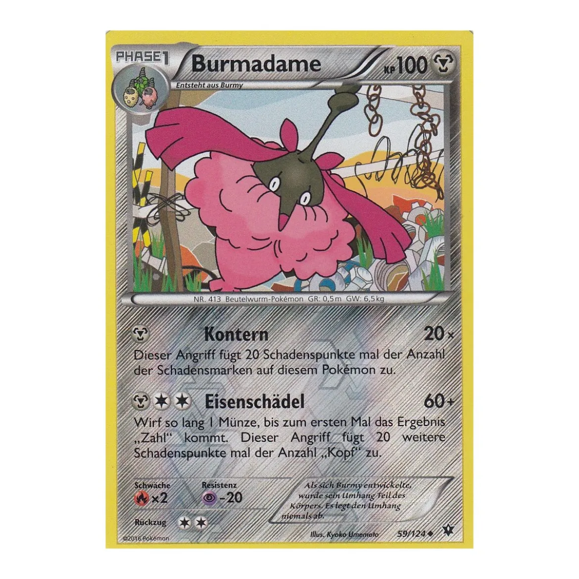Burmadame 059/124 REVERSE HOLO