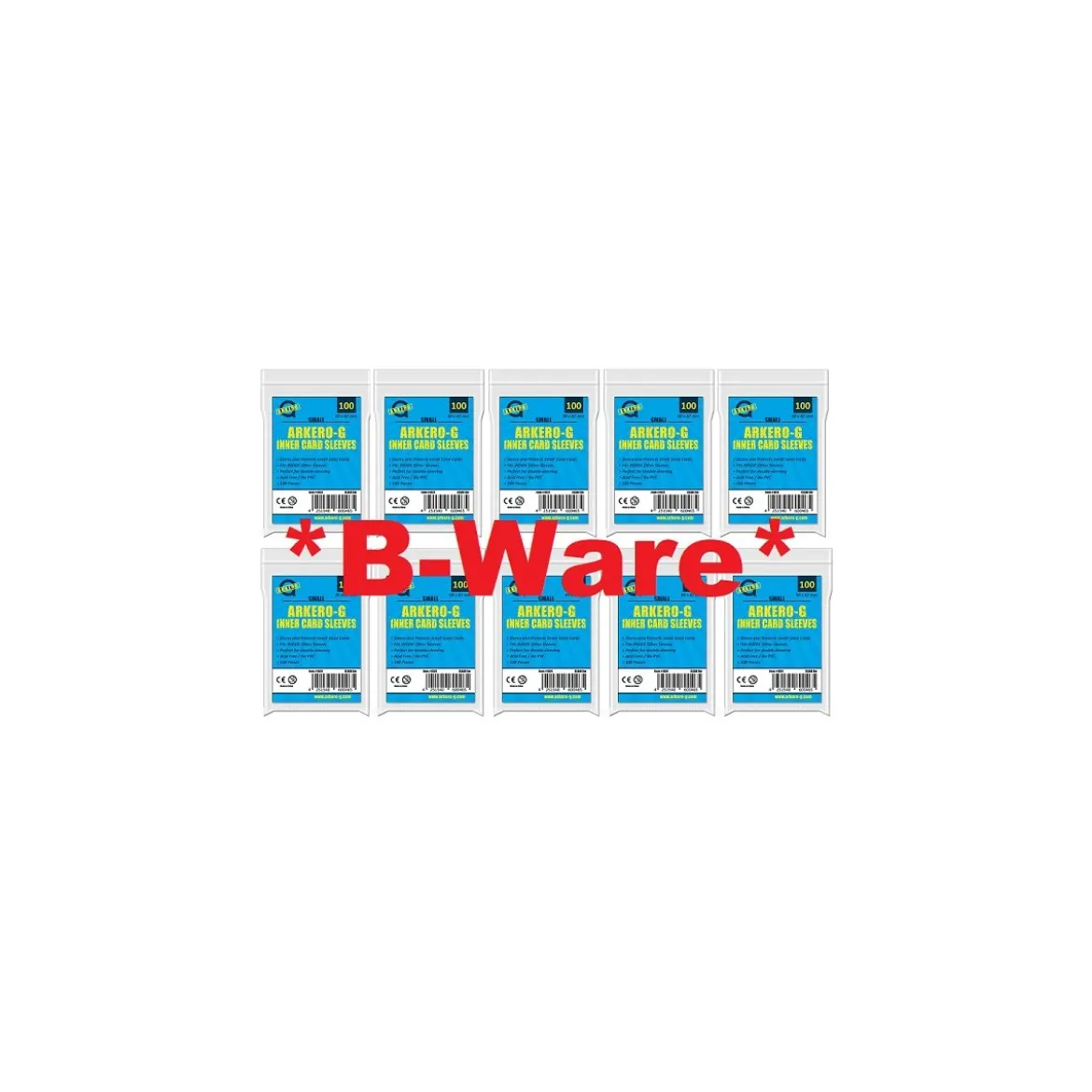 *B-Ware* 1000 Arkero-G Small Inner Card Sleeves (innere Kartenhüllen) mini
