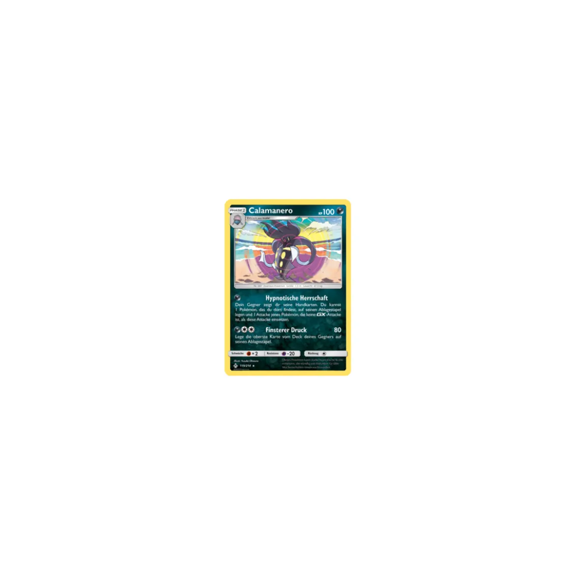 Calamanero 119/214 HOLO