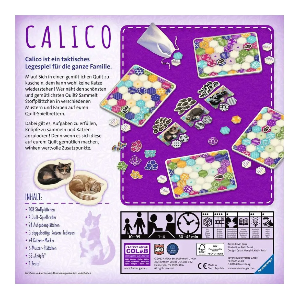 Calico Legespiel