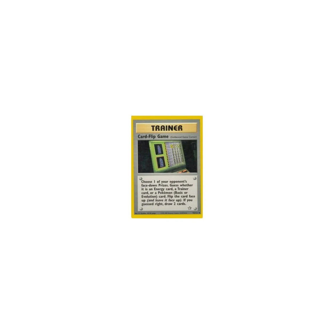 Card-Flip Game 92/111 BESPIELT