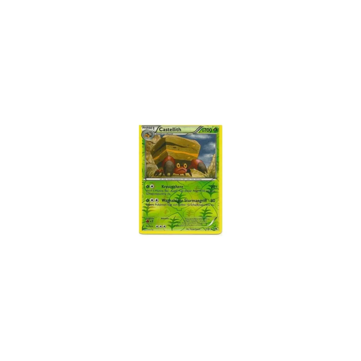 Castellith 007/101 REVERSE HOLO