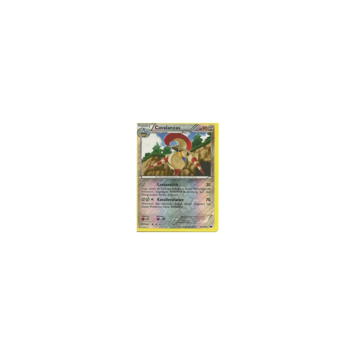 Cavalanzas 074/108 REVERSE HOLO