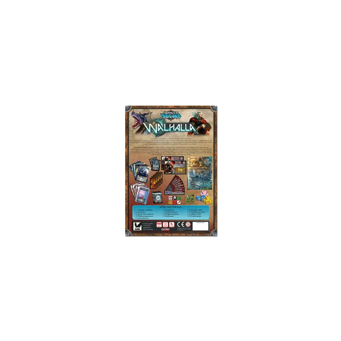 Champions of Midgard - Walhalla - Brettspiel-Erweiterung