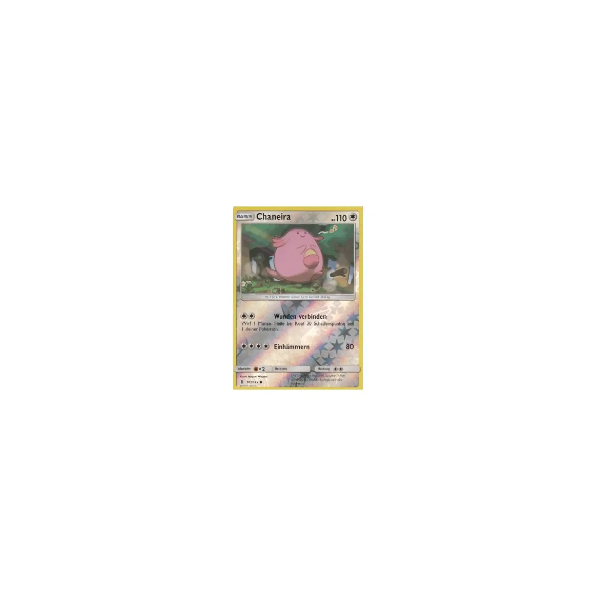 Chaneira 101/145 REVERSE HOLO