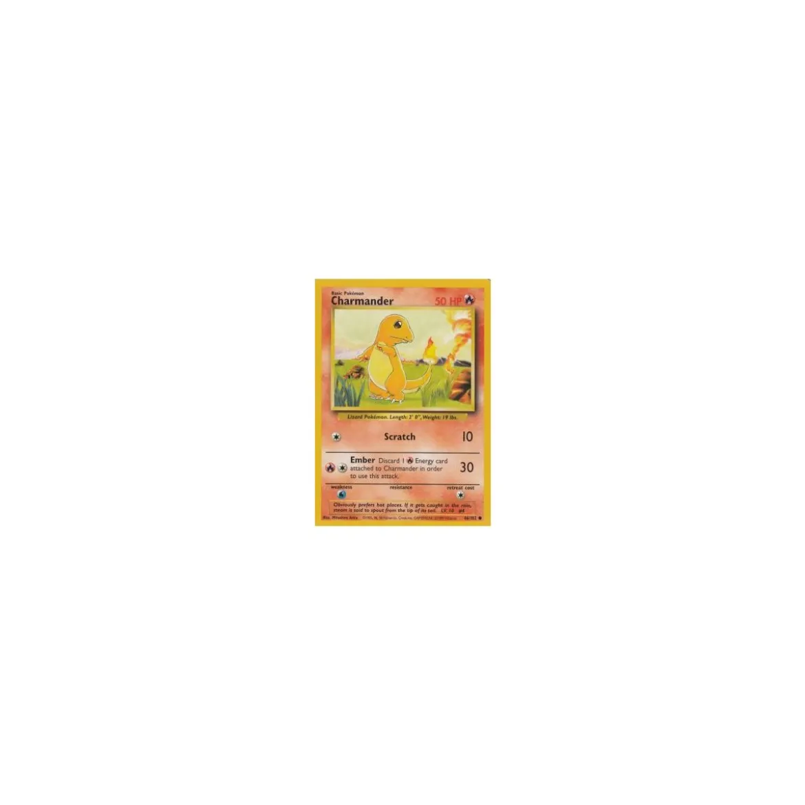Charmander 46/102 BESPIELT