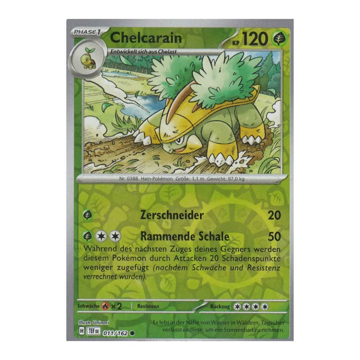Chelcarain 011/162 REVERSE HOLO