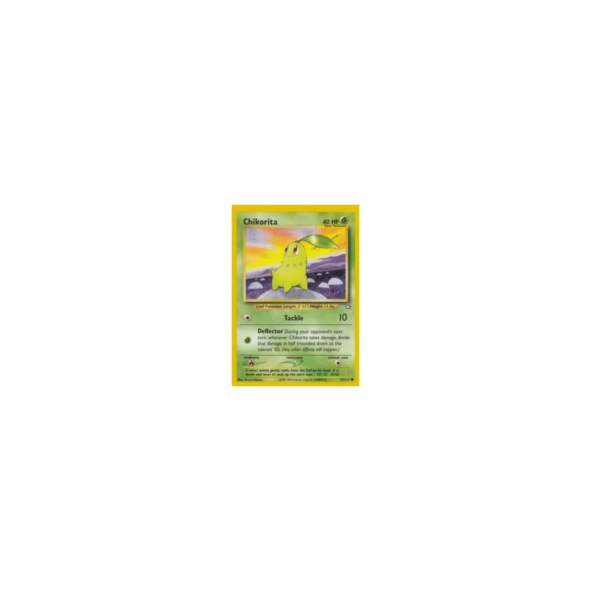 Chikorita 53/111 BESPIELT
