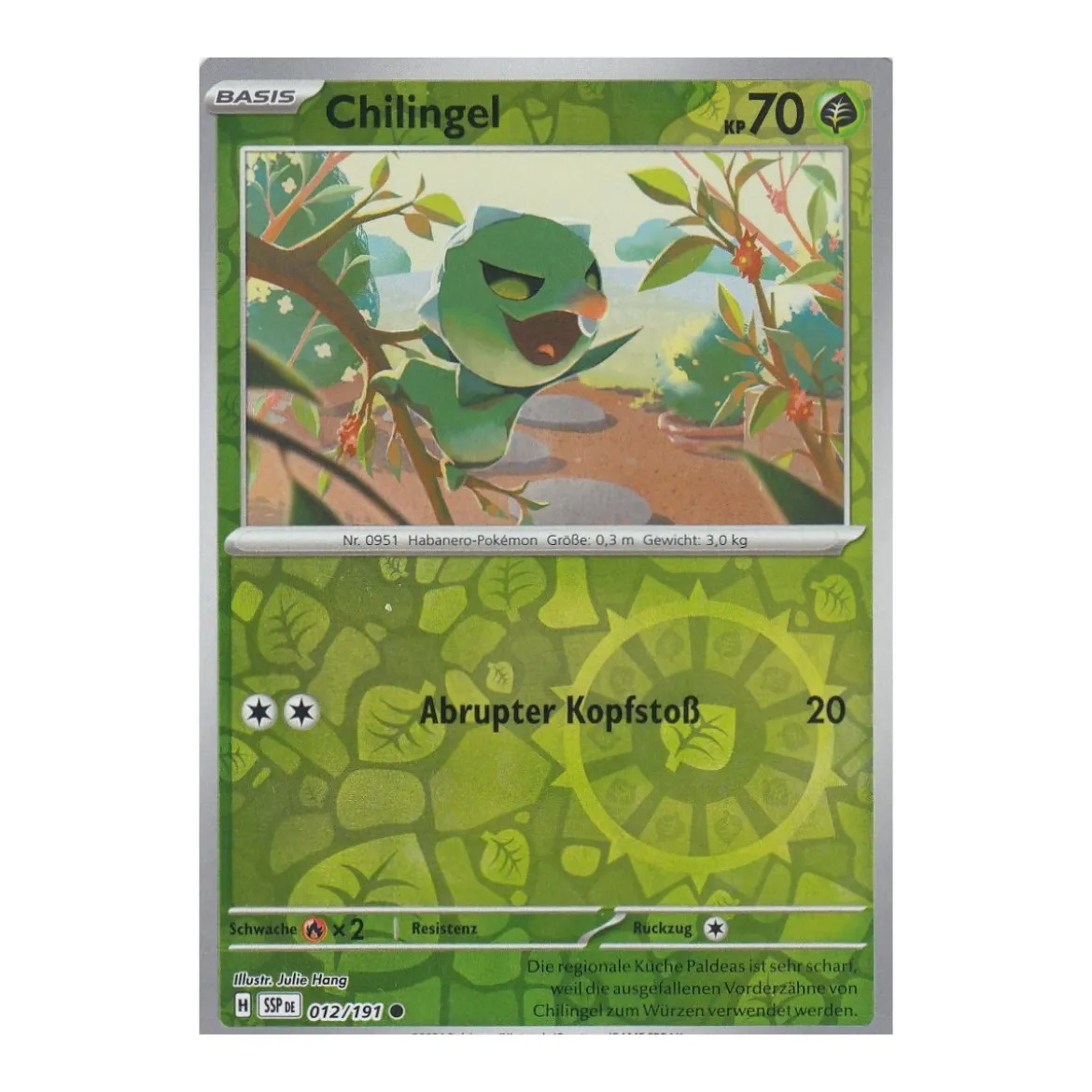 Chilingel 012/191 REVERSE HOLO