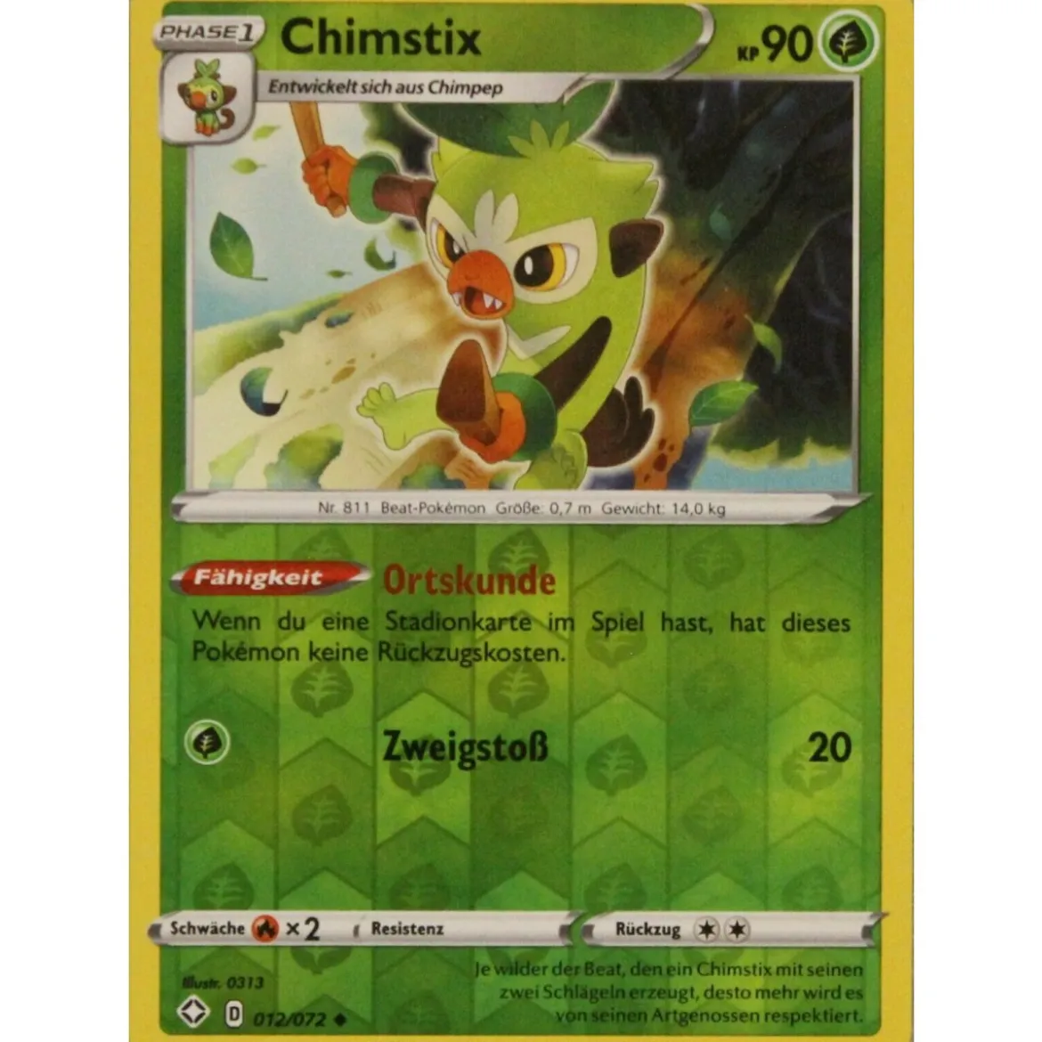 Chimstix 012/072 REVERSE HOLO