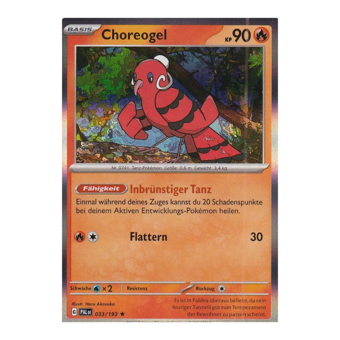 Choreogel 033/193 Holo