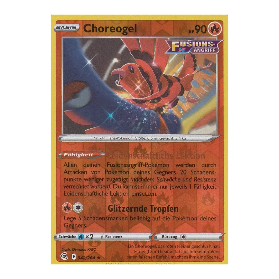 Choreogel 042/264 REVERSE HOLO