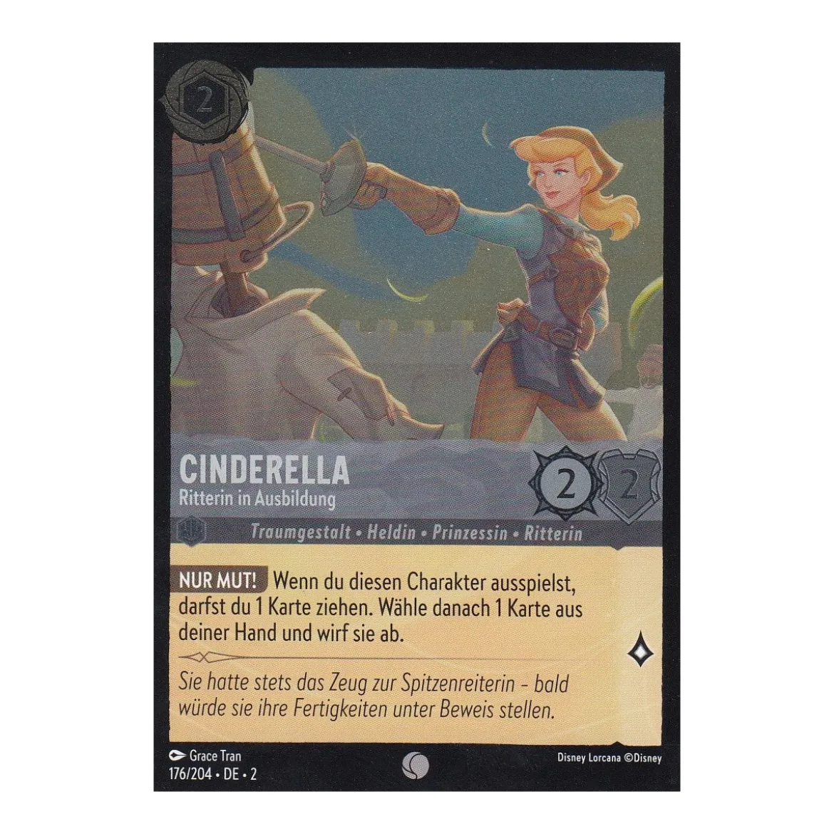 Cinderella - Ritterin in Ausbildung Holo 176/204