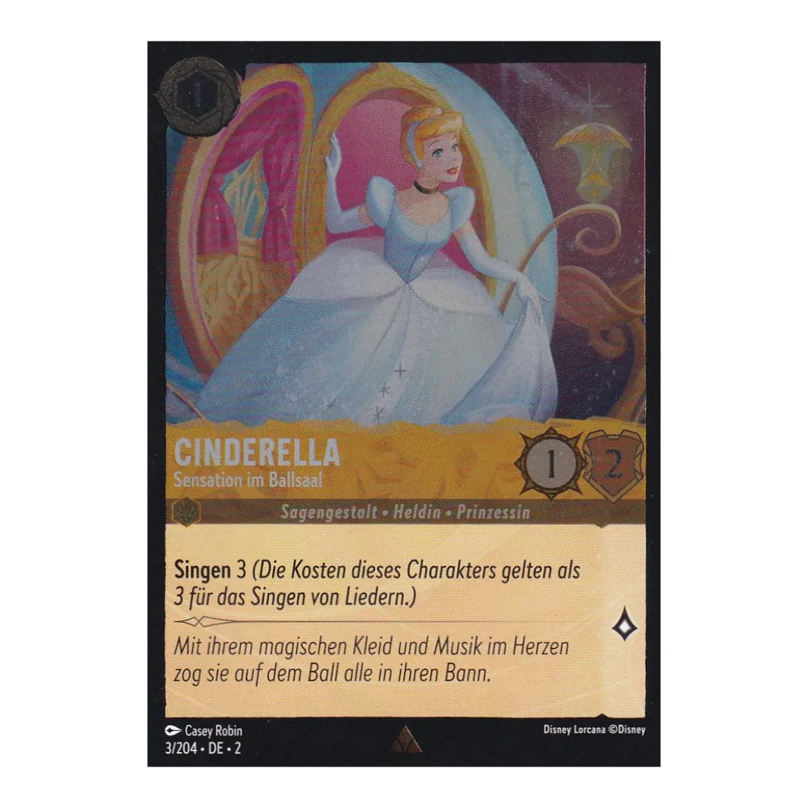 Cinderella - Sensation im Ballsaal (V.1) Holo 003/204