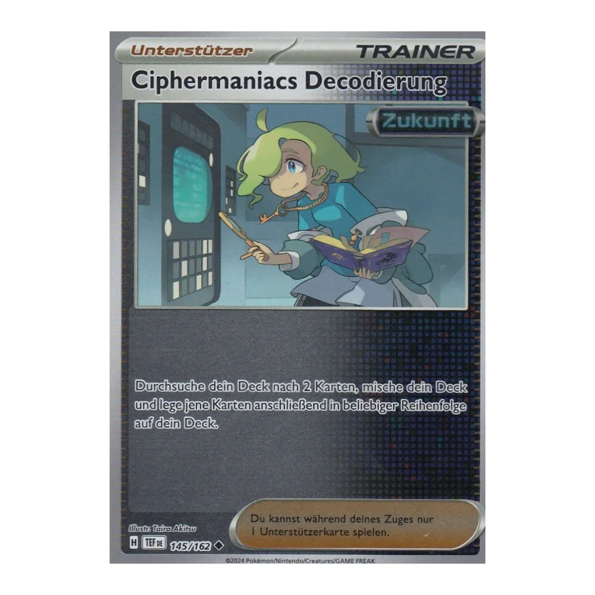 Ciphermaniacs Decodierung 145/162 REVERSE HOLO