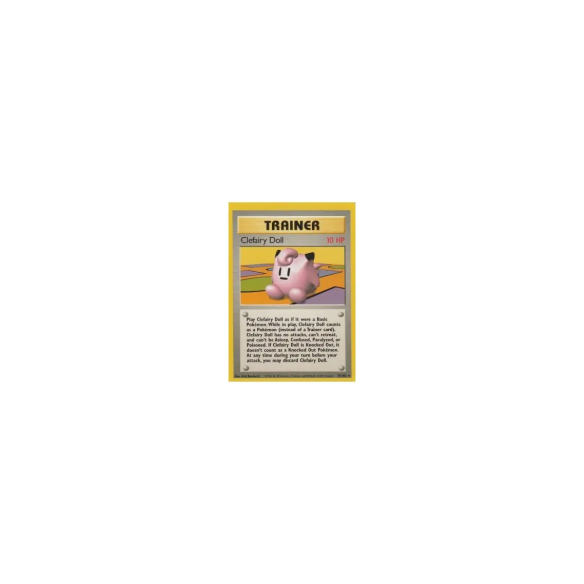 Clefairy Doll 70/102