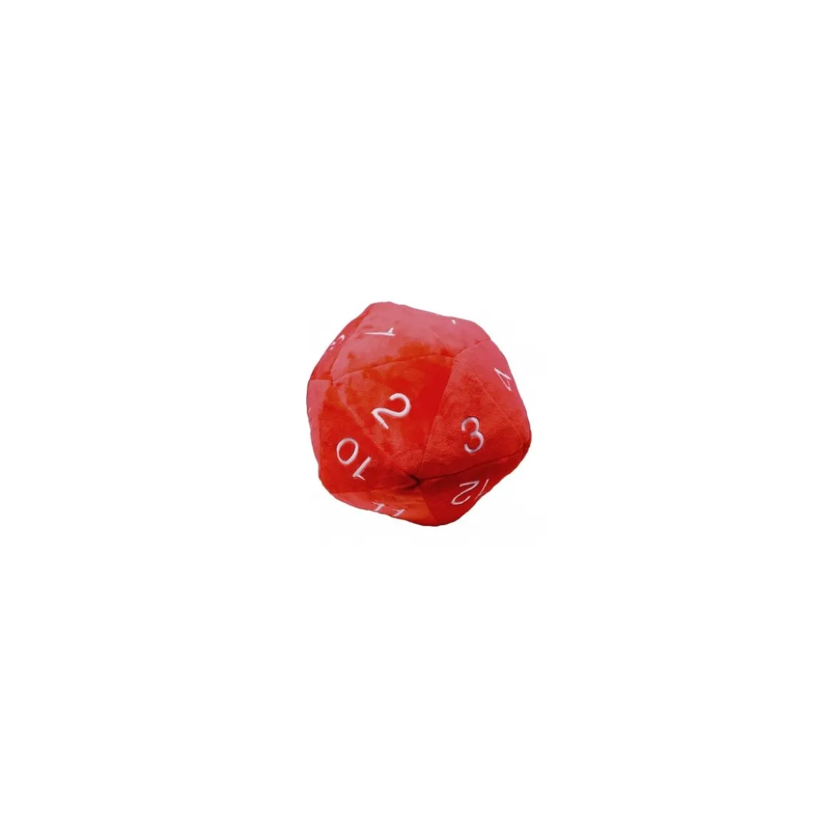 25cm großer Ultra Pro Jumbo D20 Plüschwürfel Rot