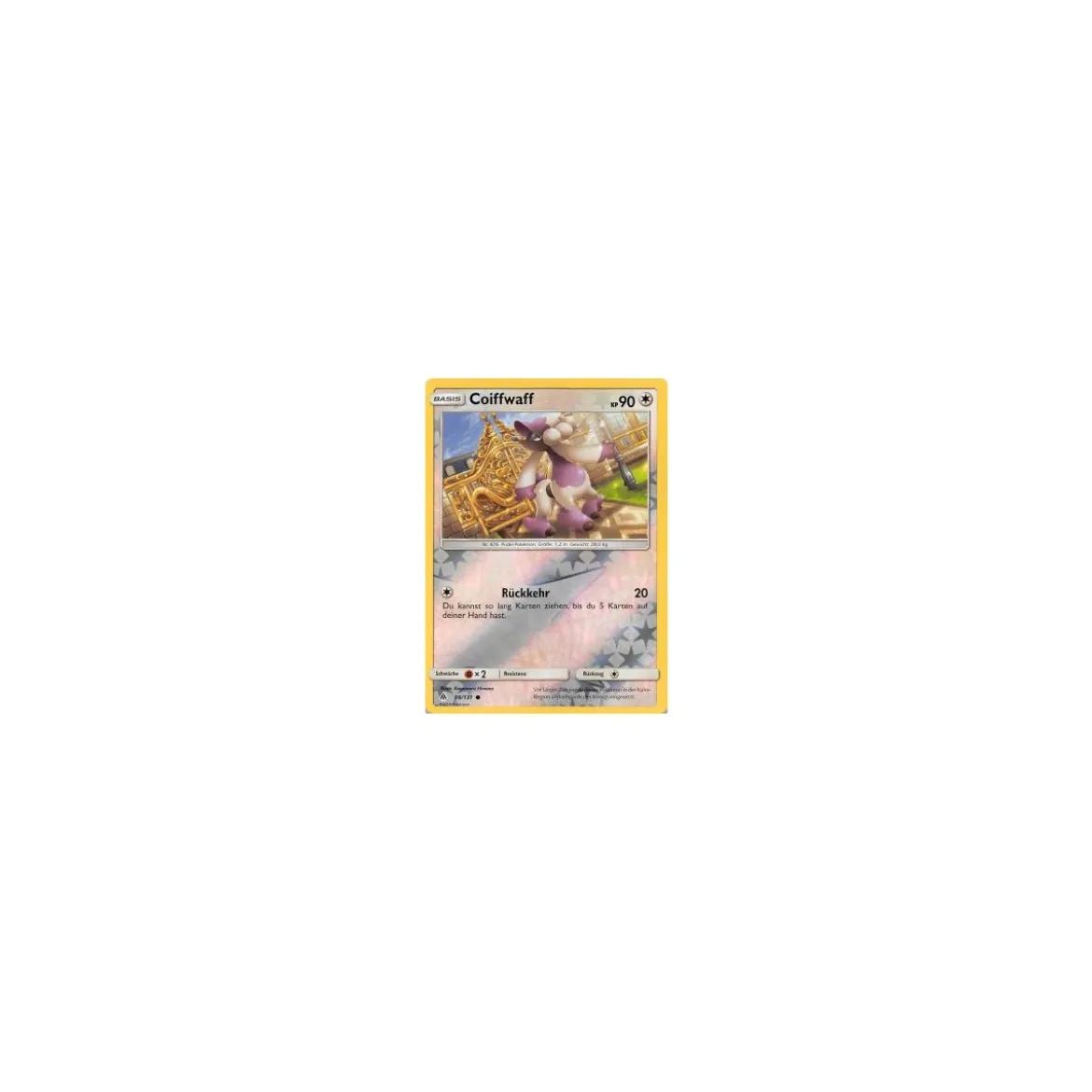 Coiffwaff 099/131 REVERSE HOLO