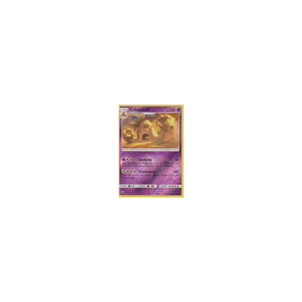 Colossand 062/147 REVERSE HOLO