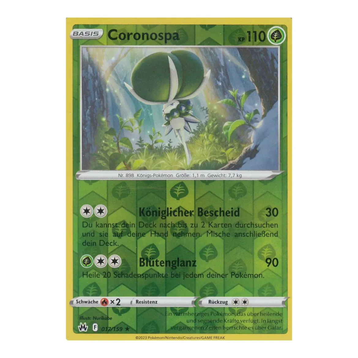 Coronospa 017/159 HOLO REVERSE HOLO