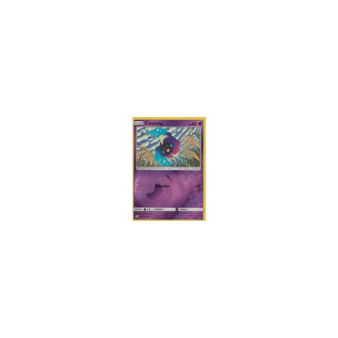 Cosmog 100/236 REVERSE HOLO