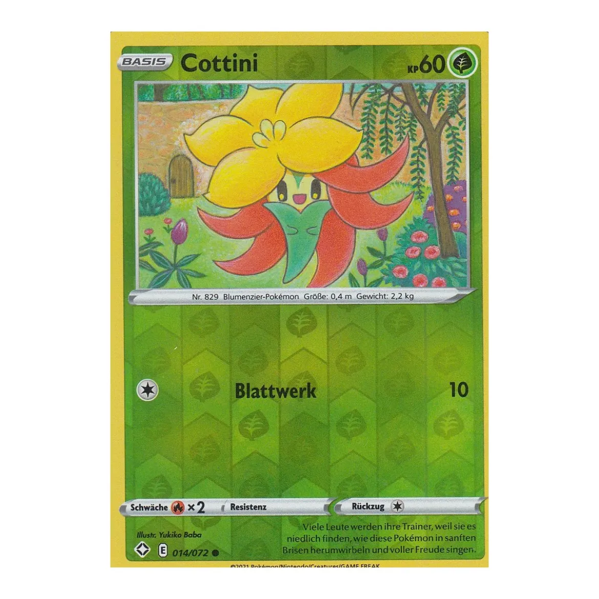 Cottini 014/072 REVERSE HOLO
