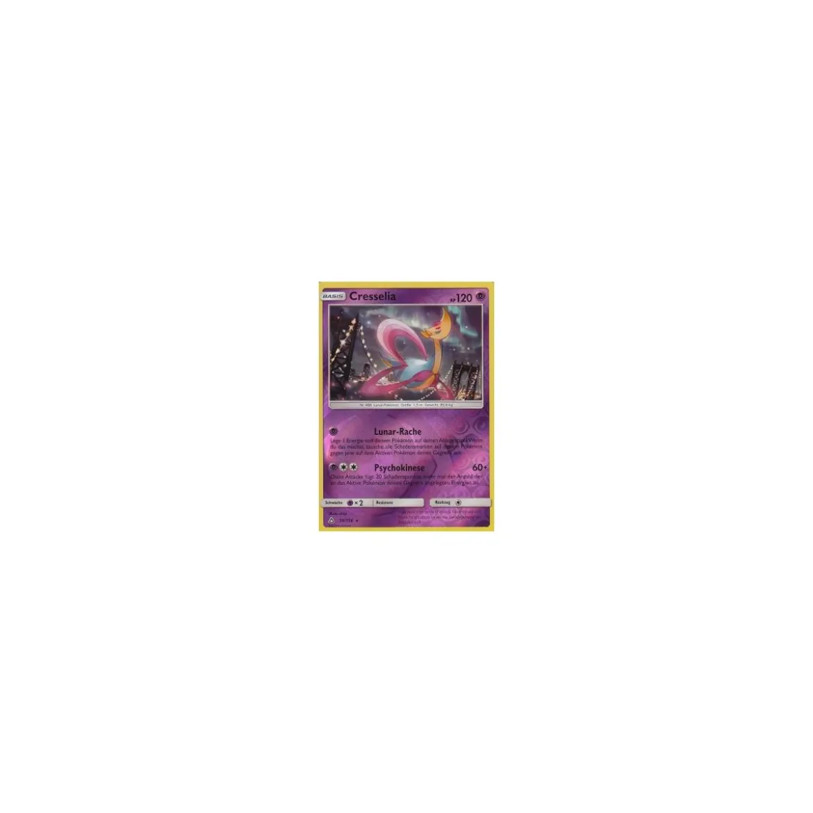 Cresselia 059/156 REVERSE HOLO