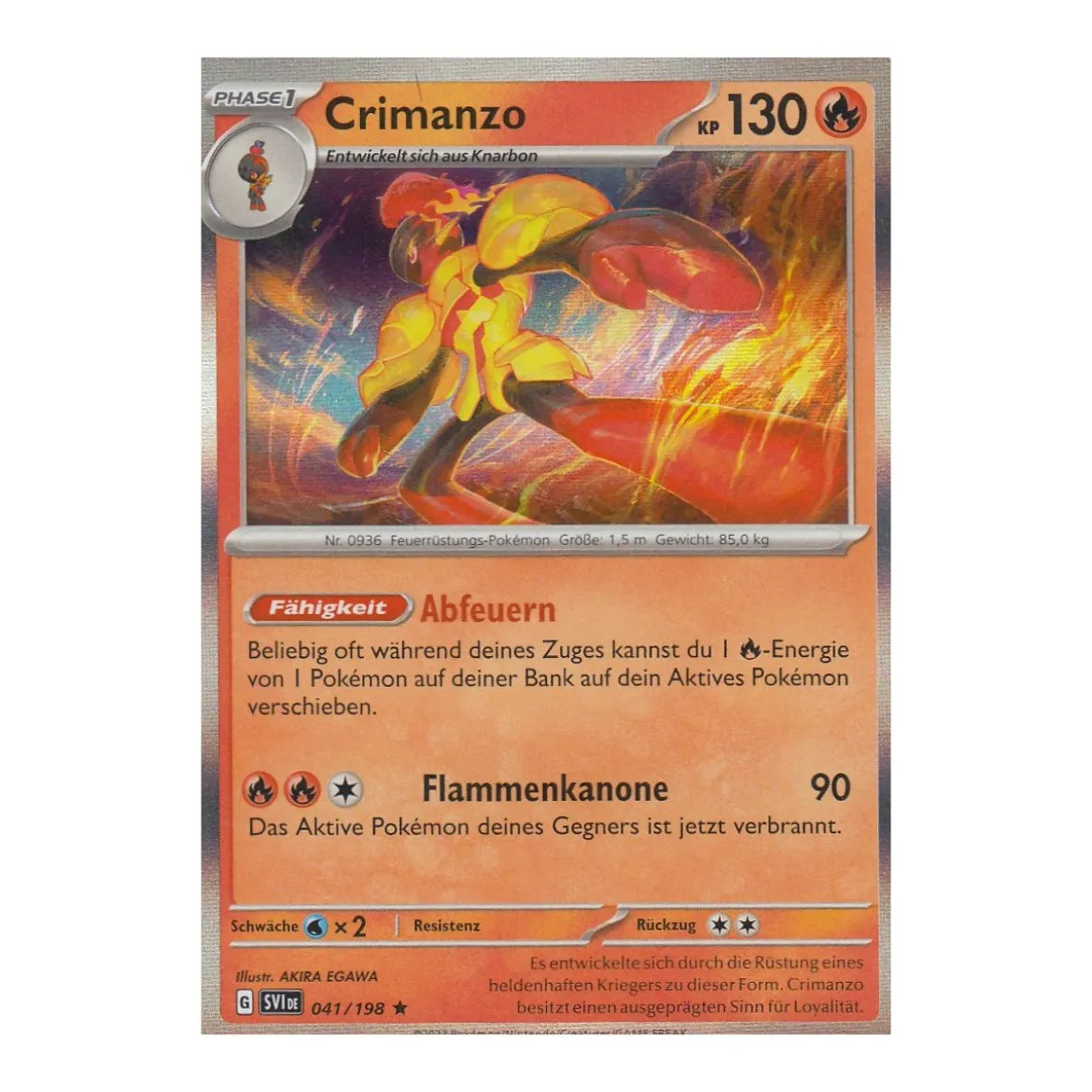 Crimanzo 041/198 Holo
