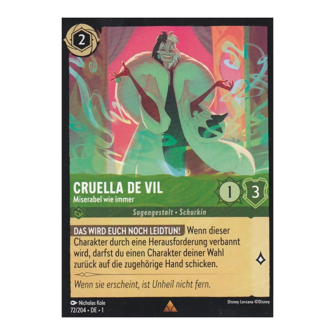 Cruella de Vil - Miserabel wie immer 72/204