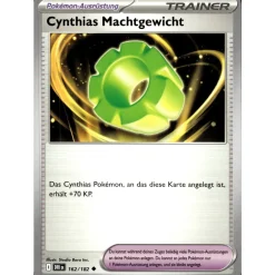 Cynthias Machtgewicht 162/182